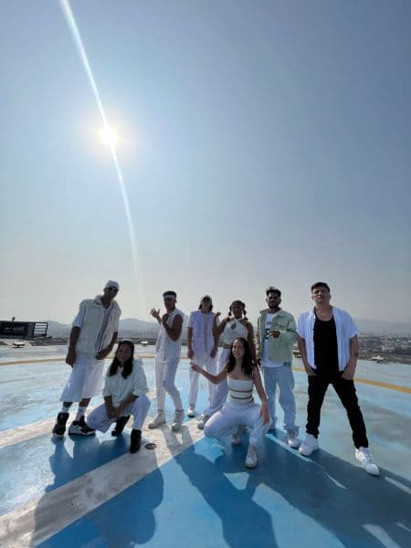 Video Clip Reborn en el Helipuerto